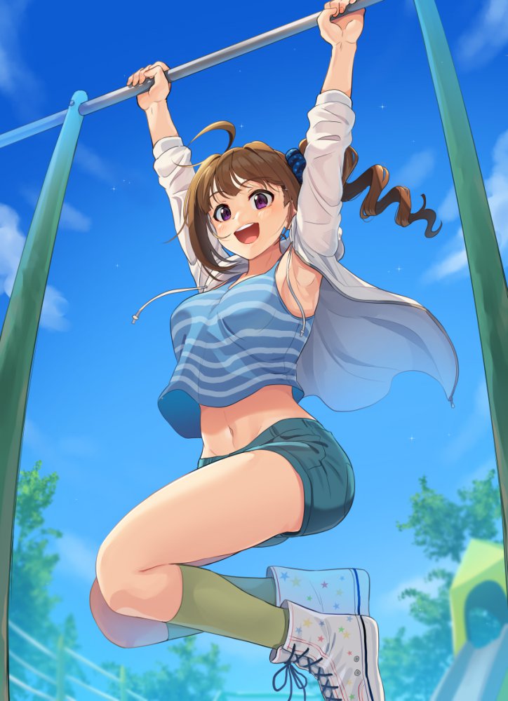【二次】短パン・ショートパンツ女子画像　その５